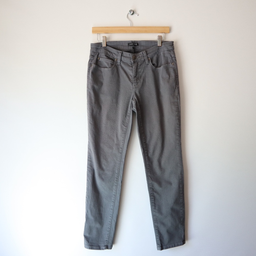 Eileen Fisher Skinny Jeans Grey Organic Cotton